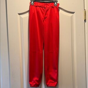 Youth Red Baseball Pants/Knickers